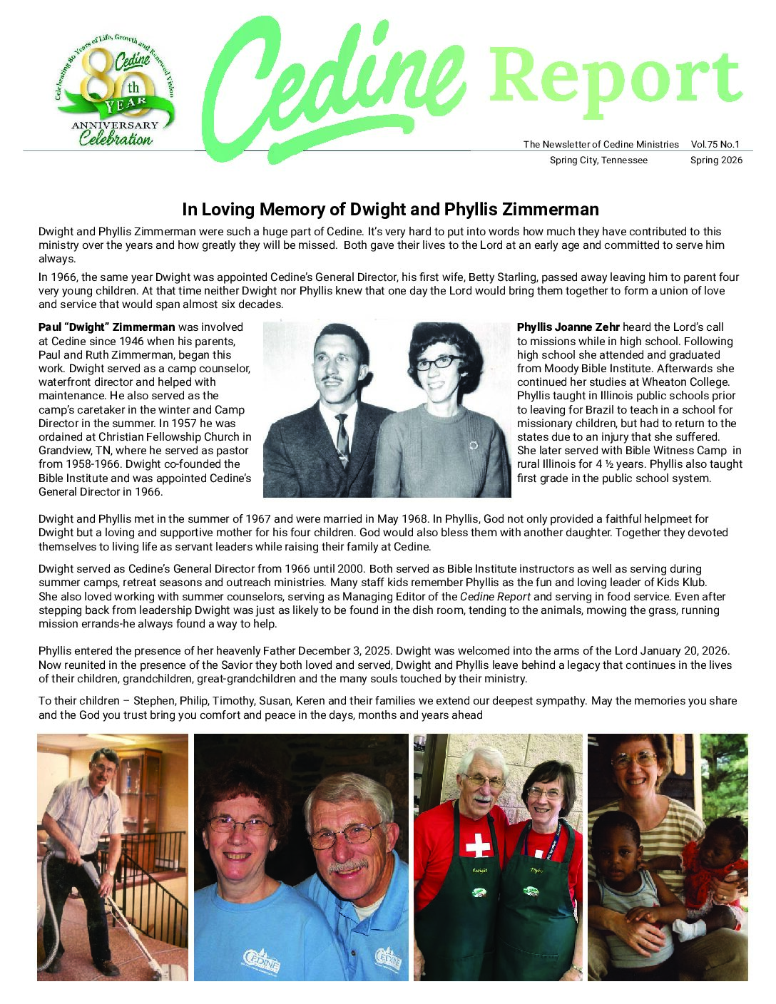 Cedine Spring Report 2026